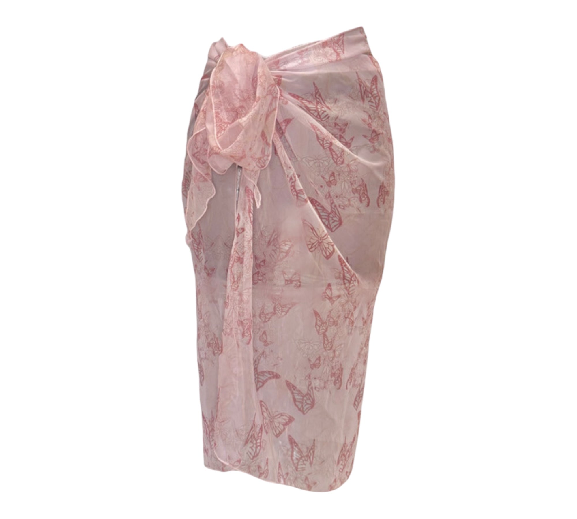 Pareo in chiffon stampato Clara Aestas