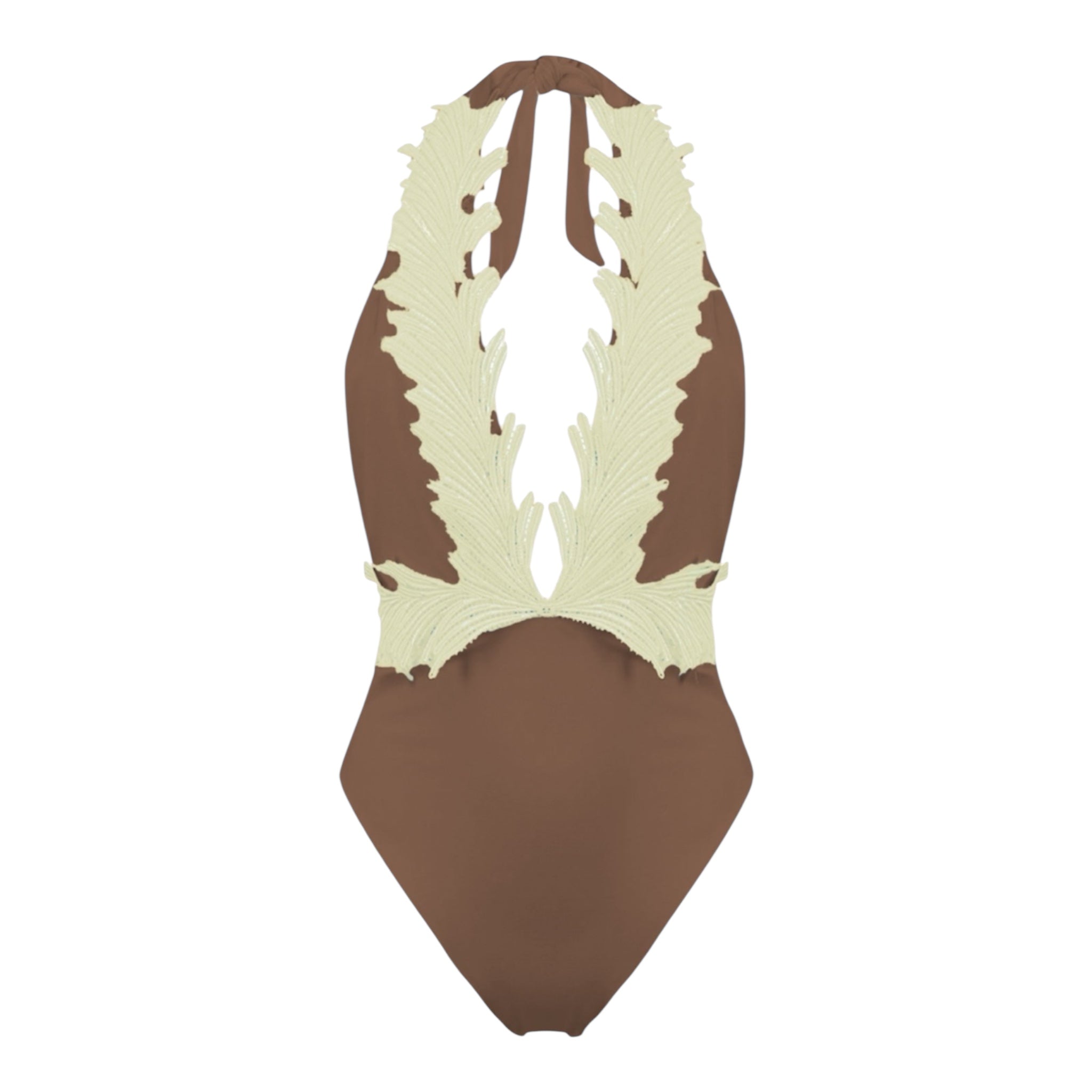 Phoenix costume intero con scollatura anteriore Clara Aestas