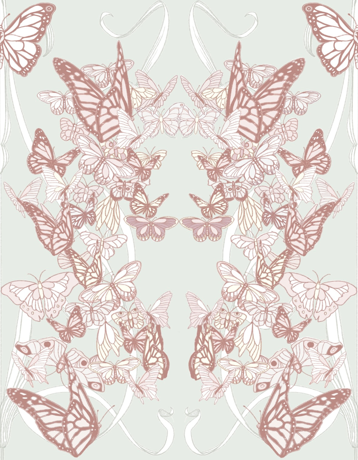 Pareo in chiffon stampato Clara Aestas