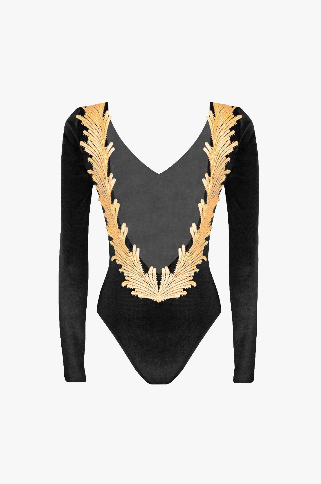 Body in Lycra con Pizzo Macramé Angel Clara Aestas