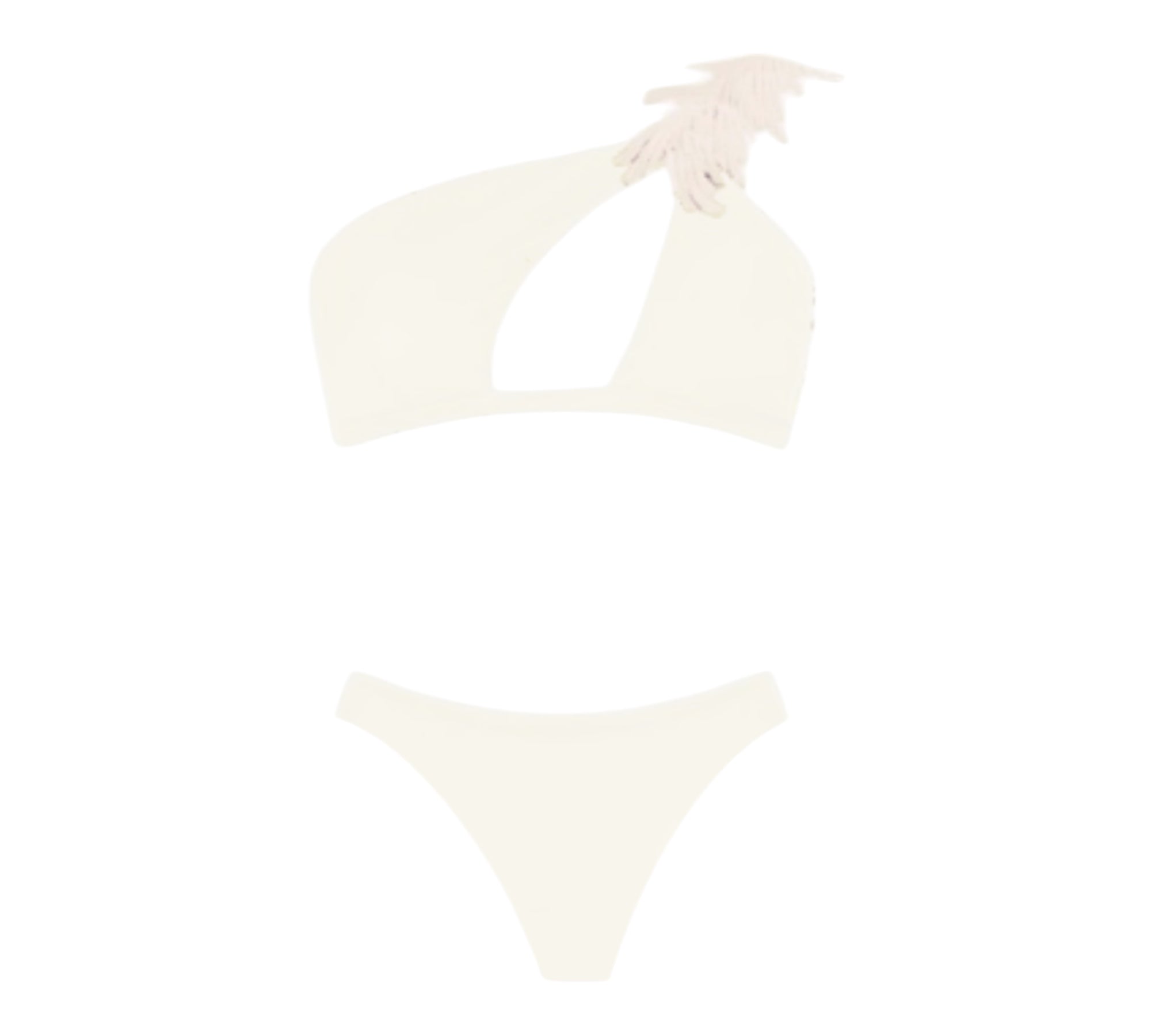 Bikini Monospalla con Pizzo Clara Aestas