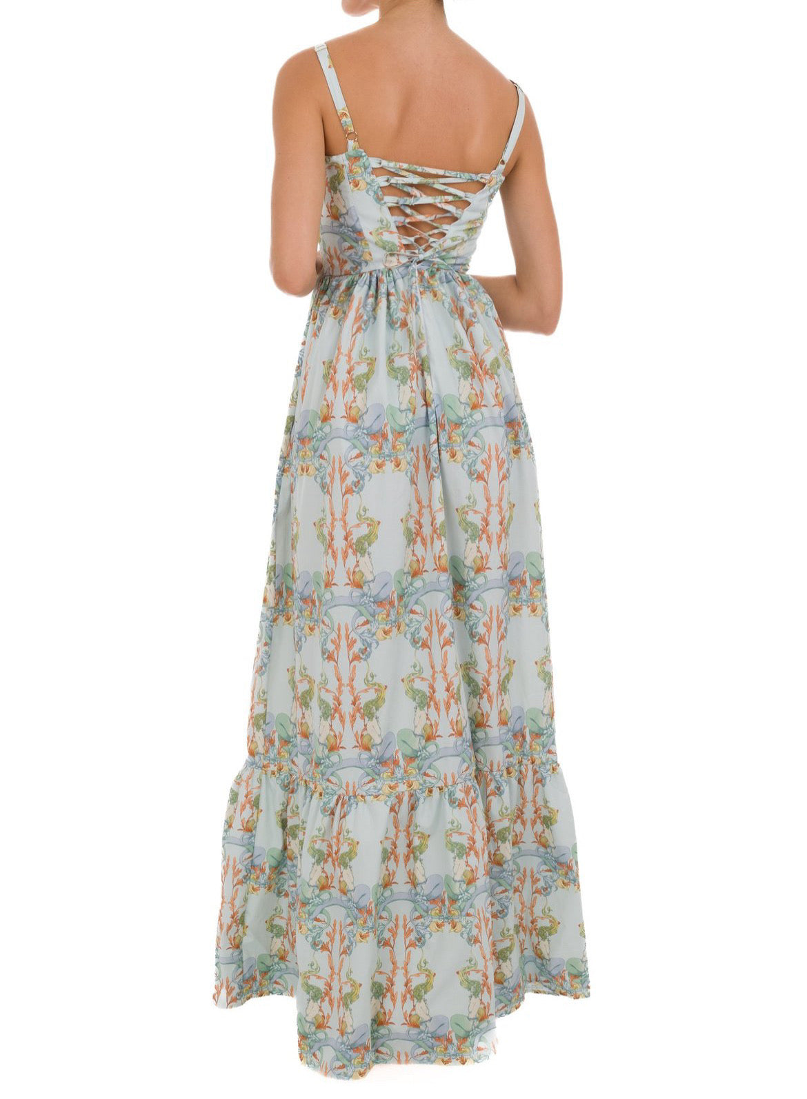 Abito lungo fantasia Clara Aestas