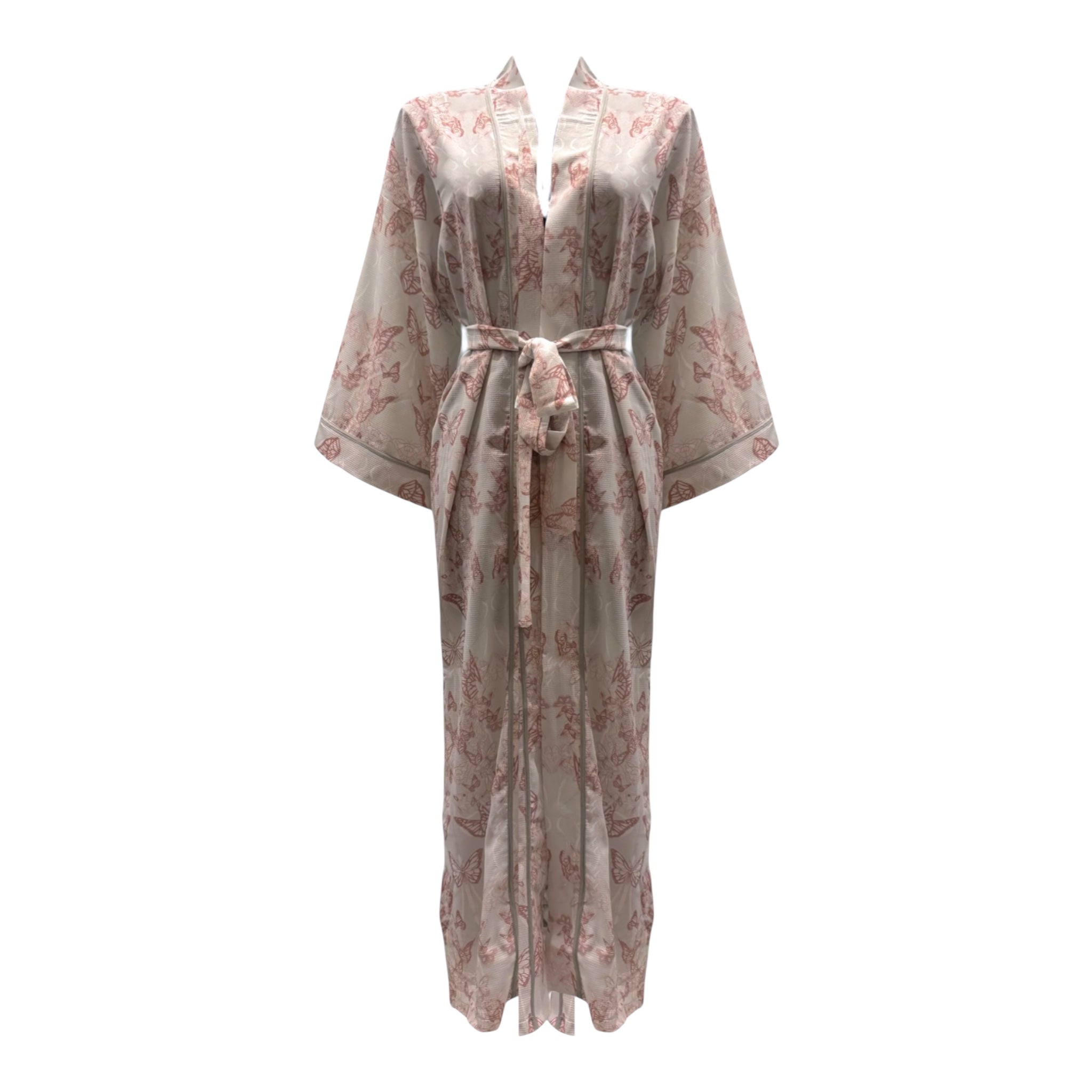 Kimono in chiffon fantasia Clara Aestas