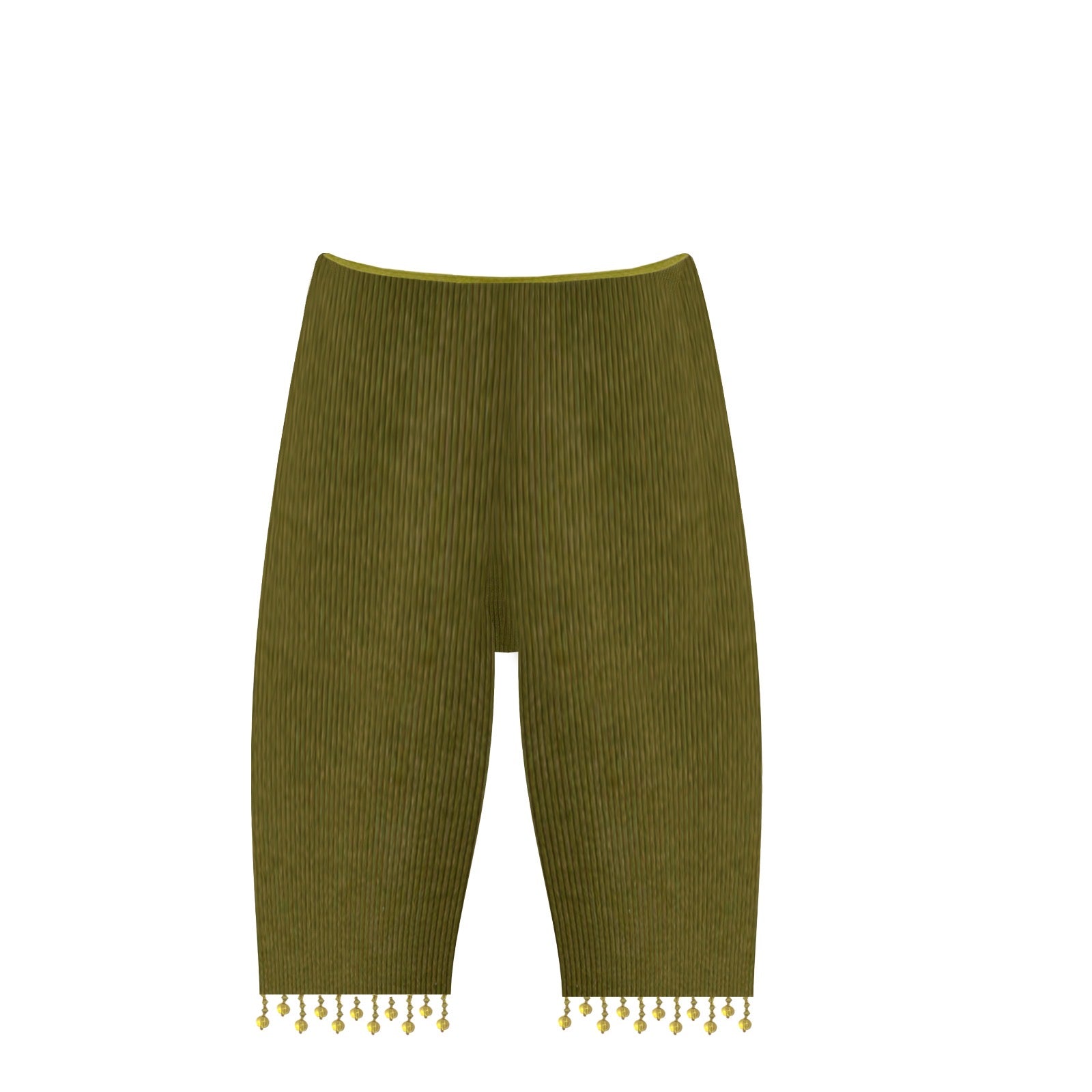 Pantaloncini a costine con perle Clara Aestas