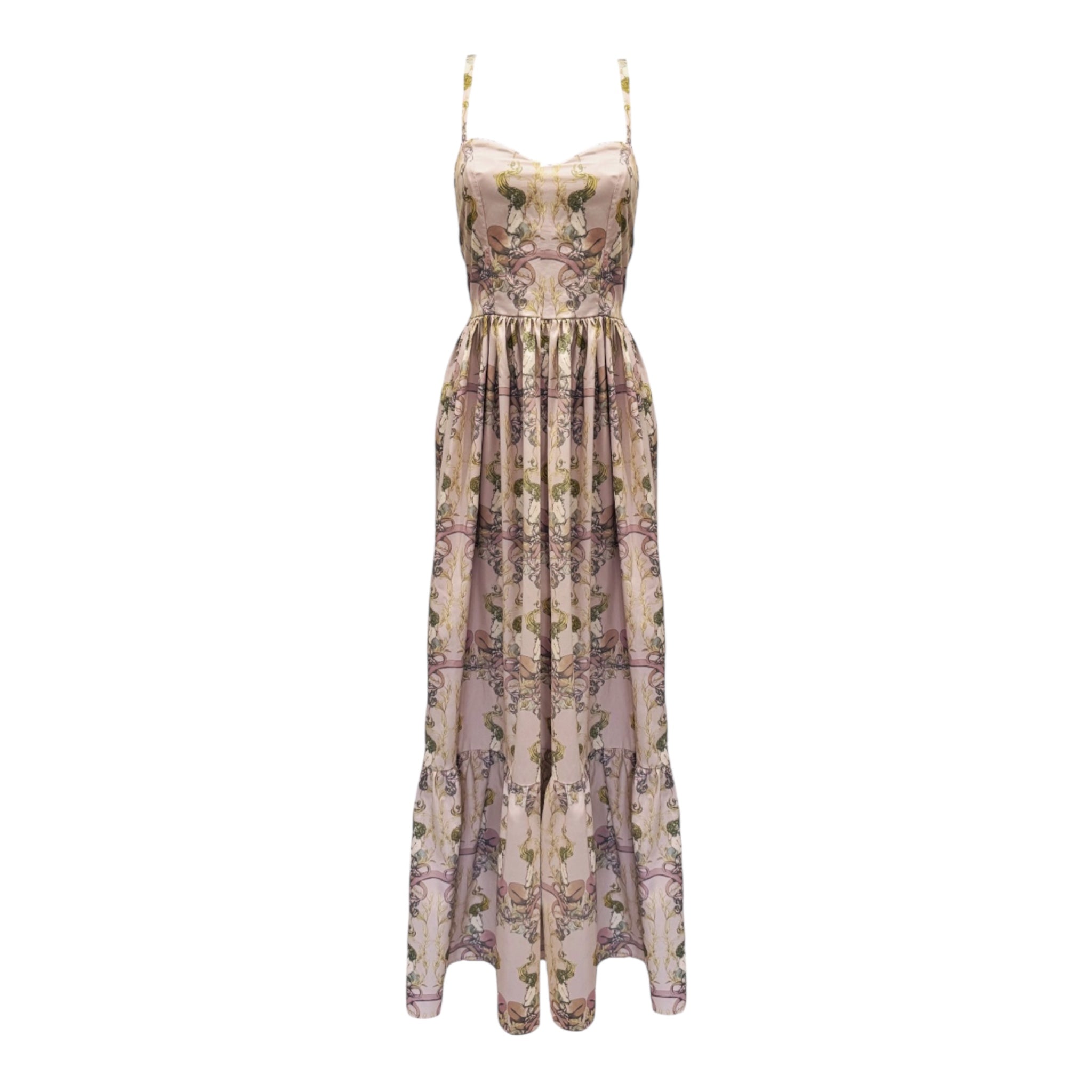 Abito lungo fantasia Clara Aestas