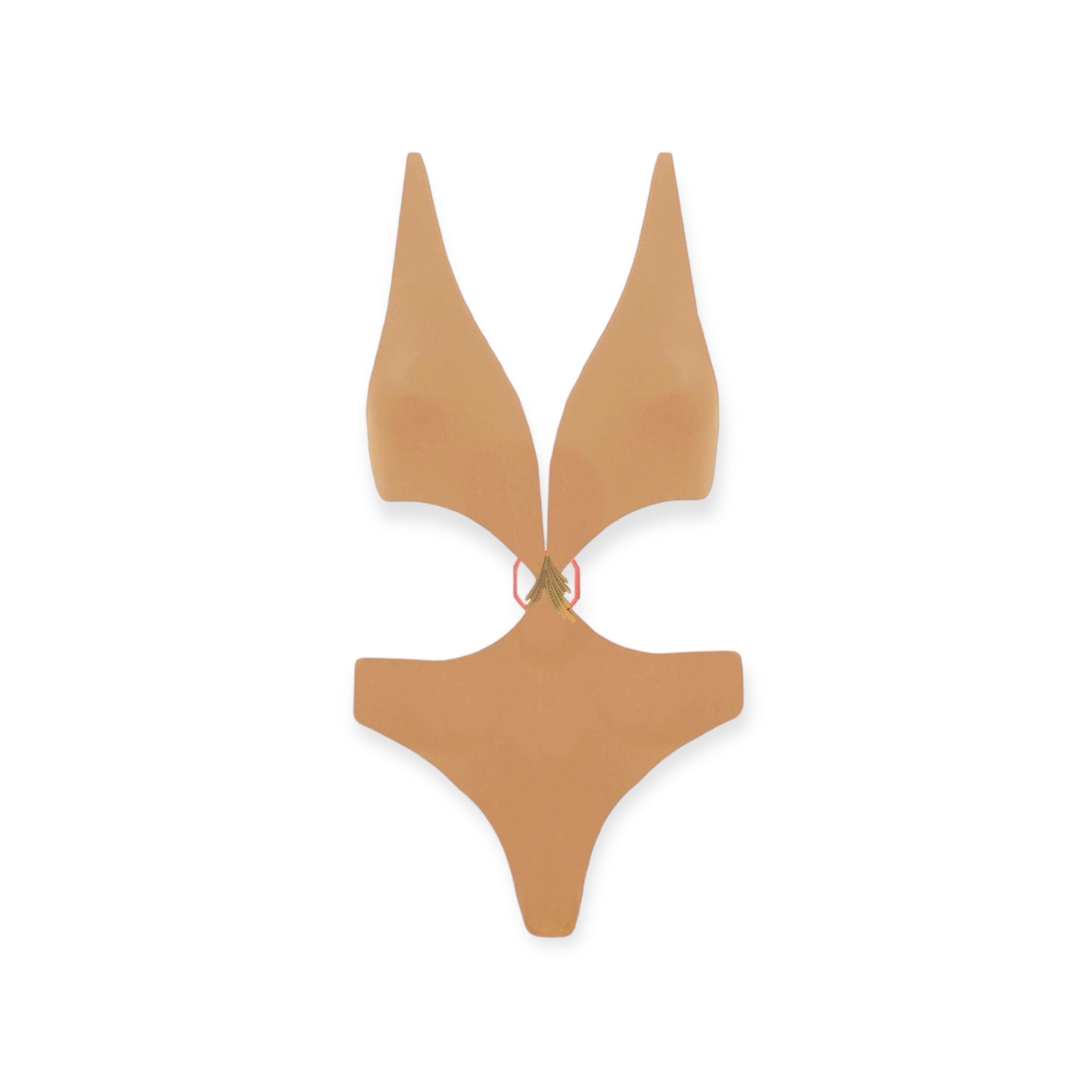 Angel trikini con passante e scollatura a V e pizzo Clara Aestas