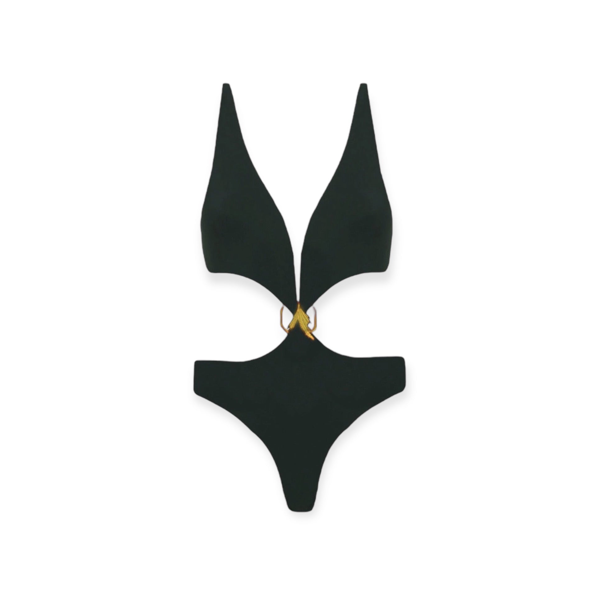 Angel trikini con passante e scollatura a V e pizzo Clara Aestas