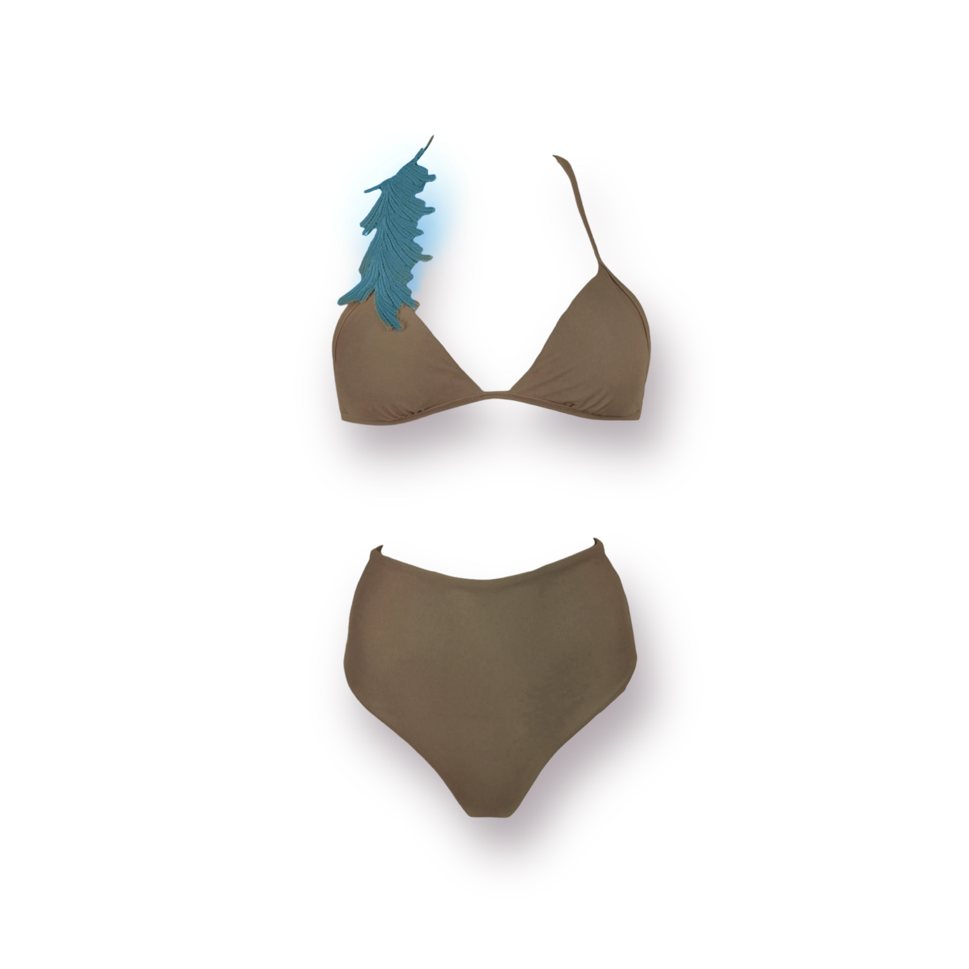 Swan Bikini con top a Vita Alta Clara Aestas