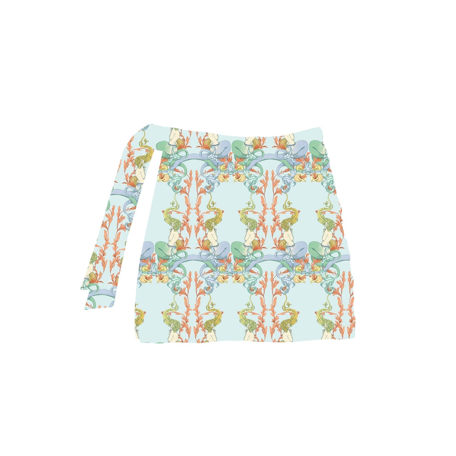 Pareo con disegno sirene Clara Aestas