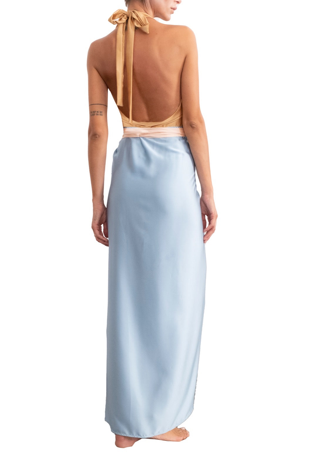 Abito in satin Clara Aestas