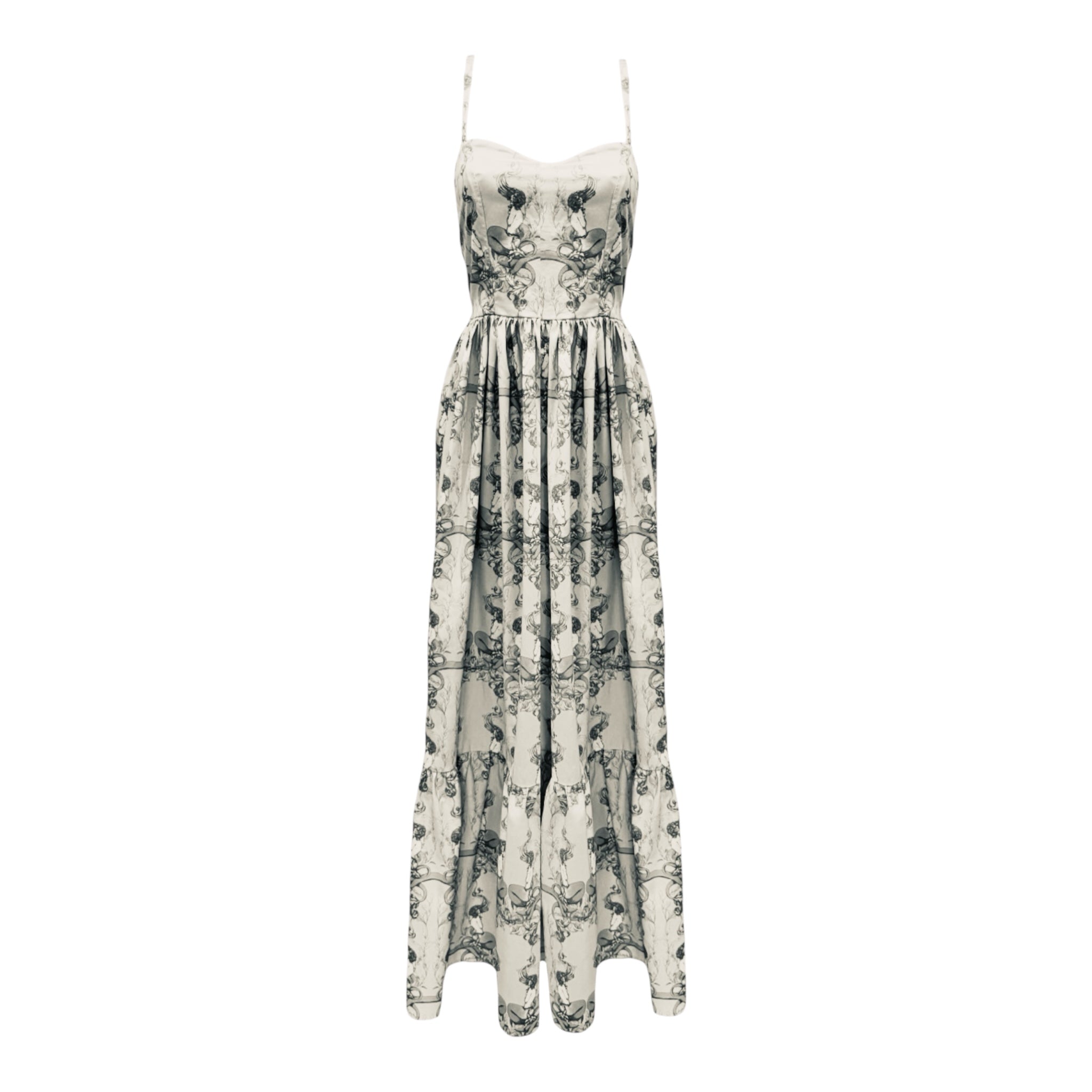 Abito lungo fantasia Clara Aestas