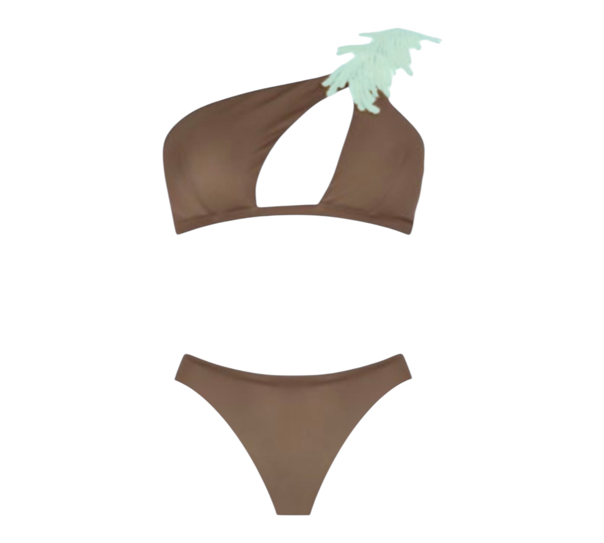 Bikini Monospalla con Pizzo Clara Aestas