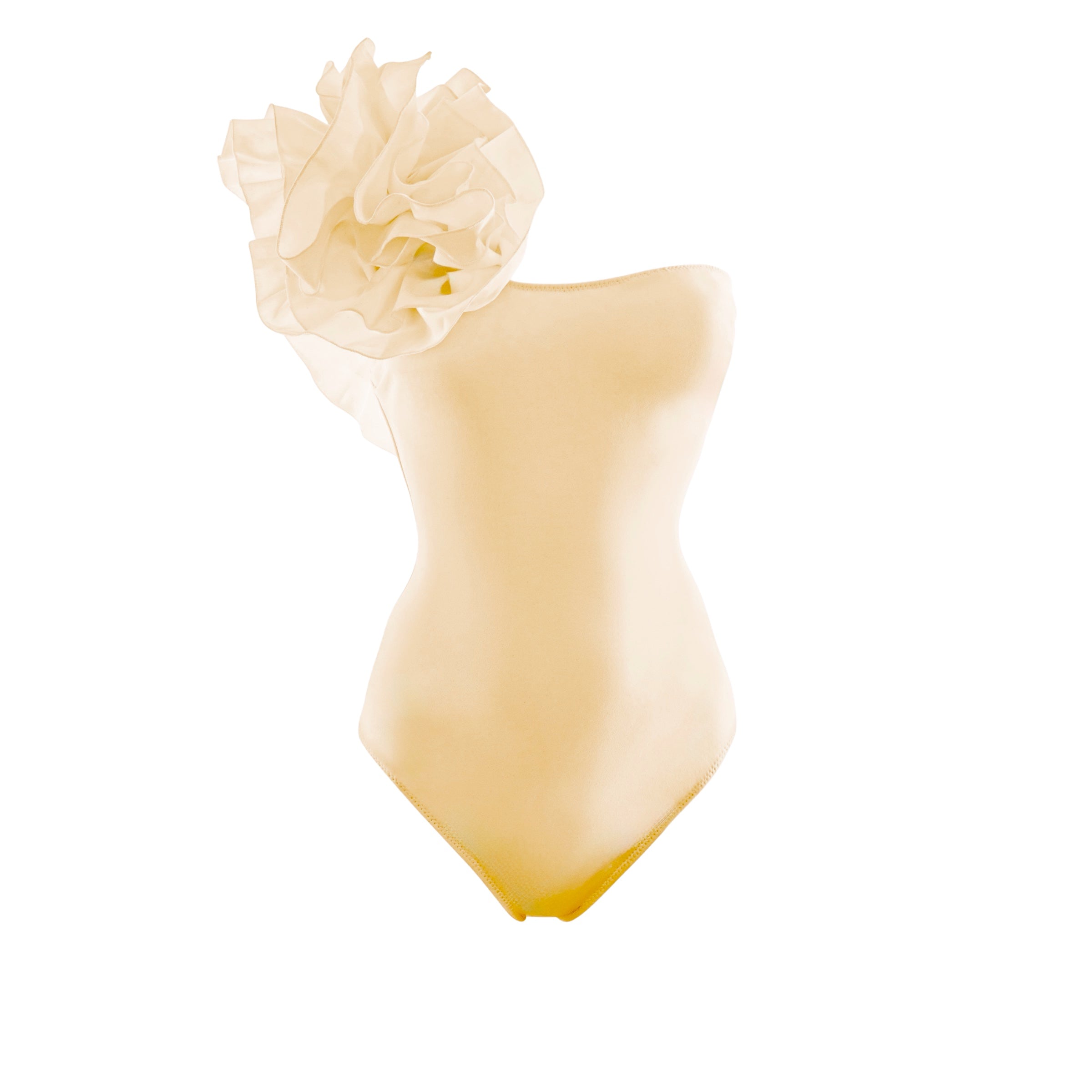 Costume da Bagno Intero Monospalla con Rouches Clara Aestas