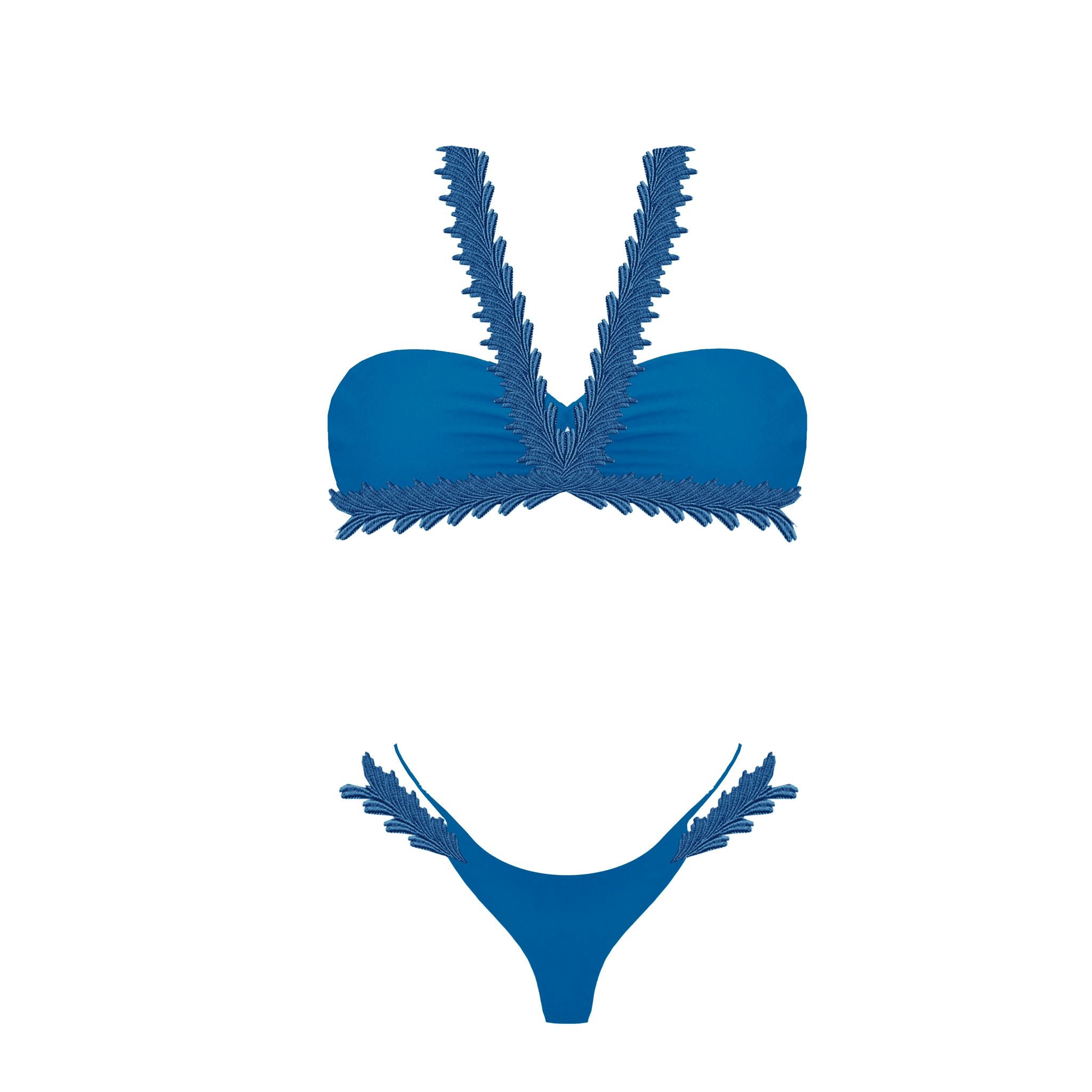 Butterfly bikini con top a fascia Clara Aestas