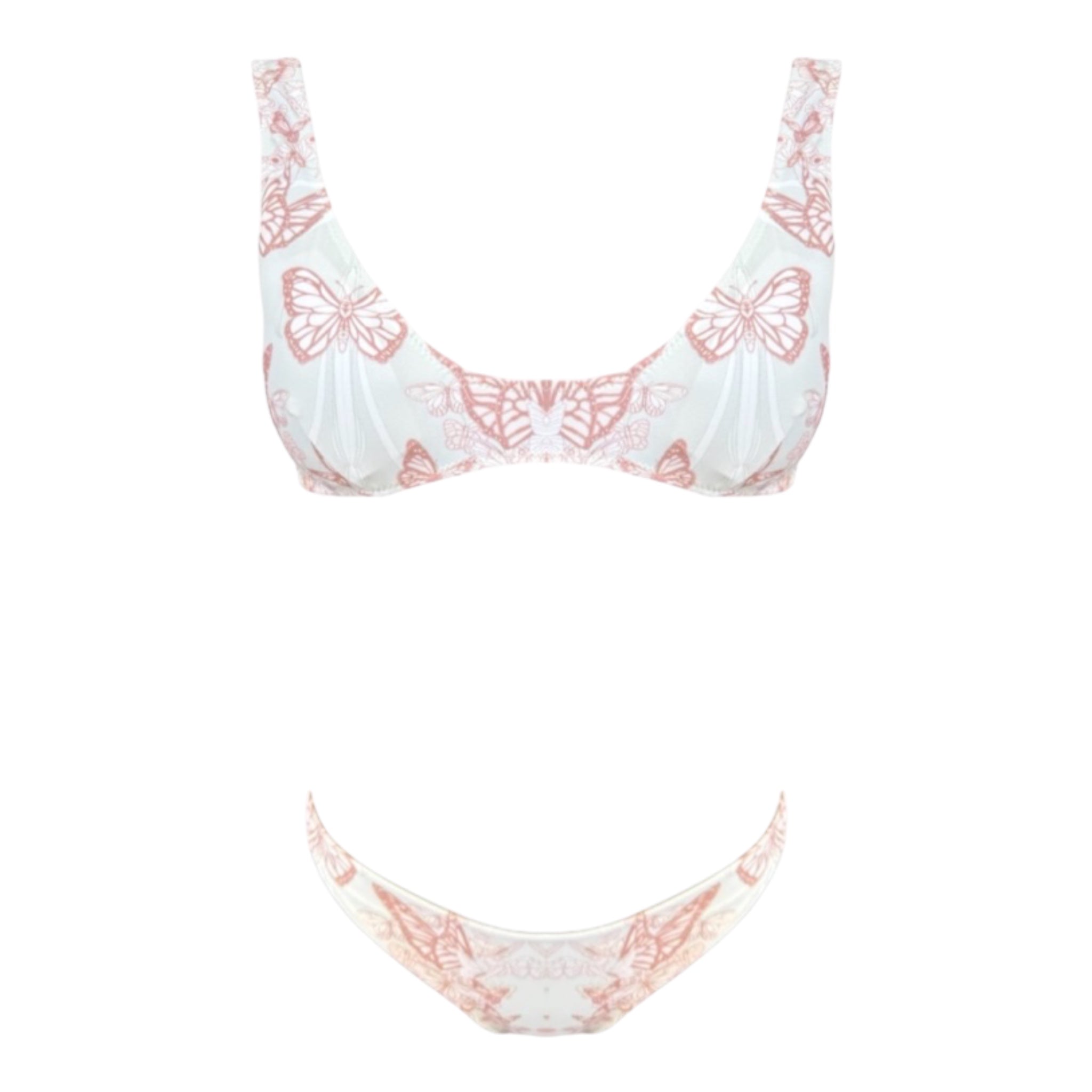 Bikini con top bralette fantasia Clara Aestas