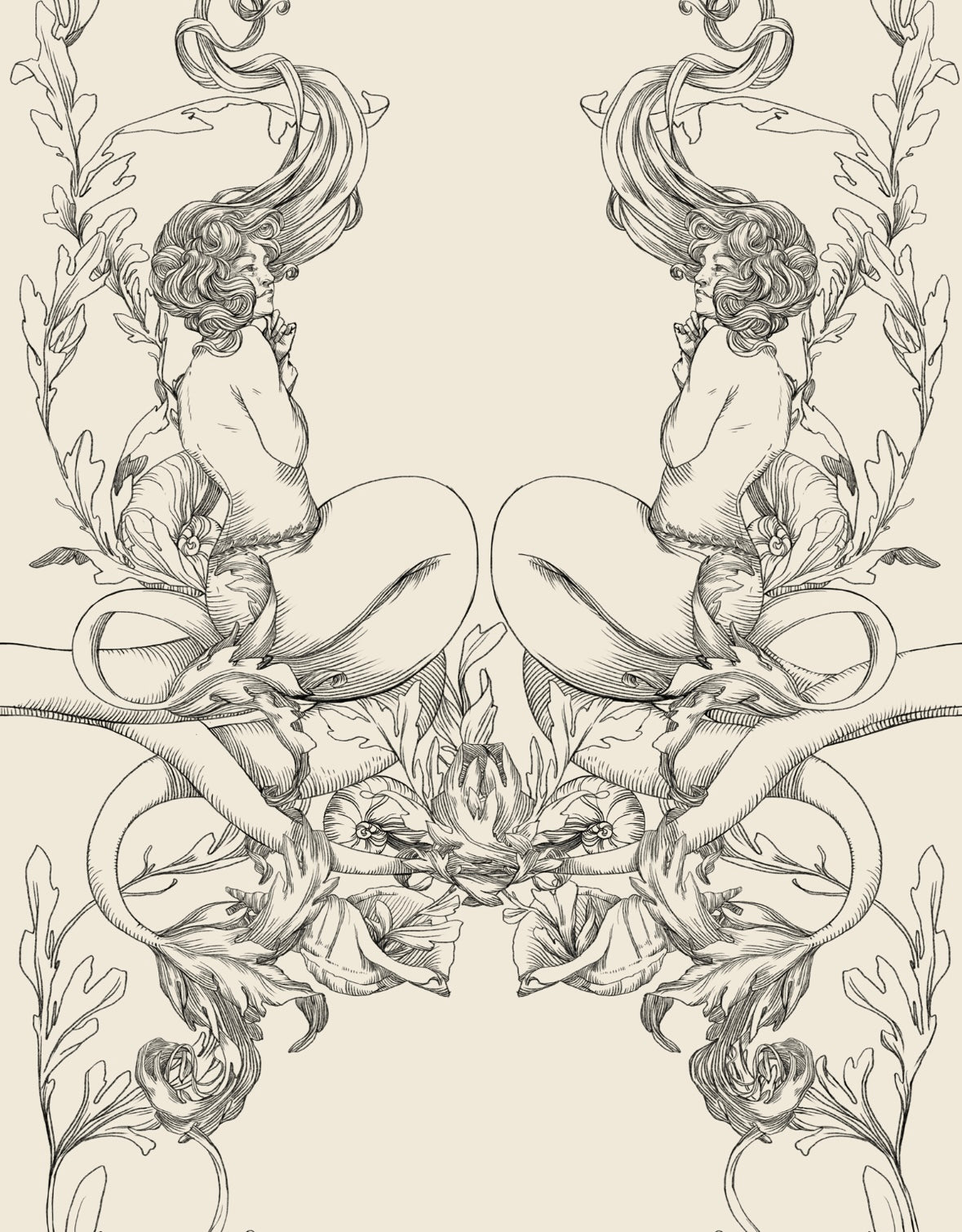 Pareo in chiffon stampato Clara Aestas