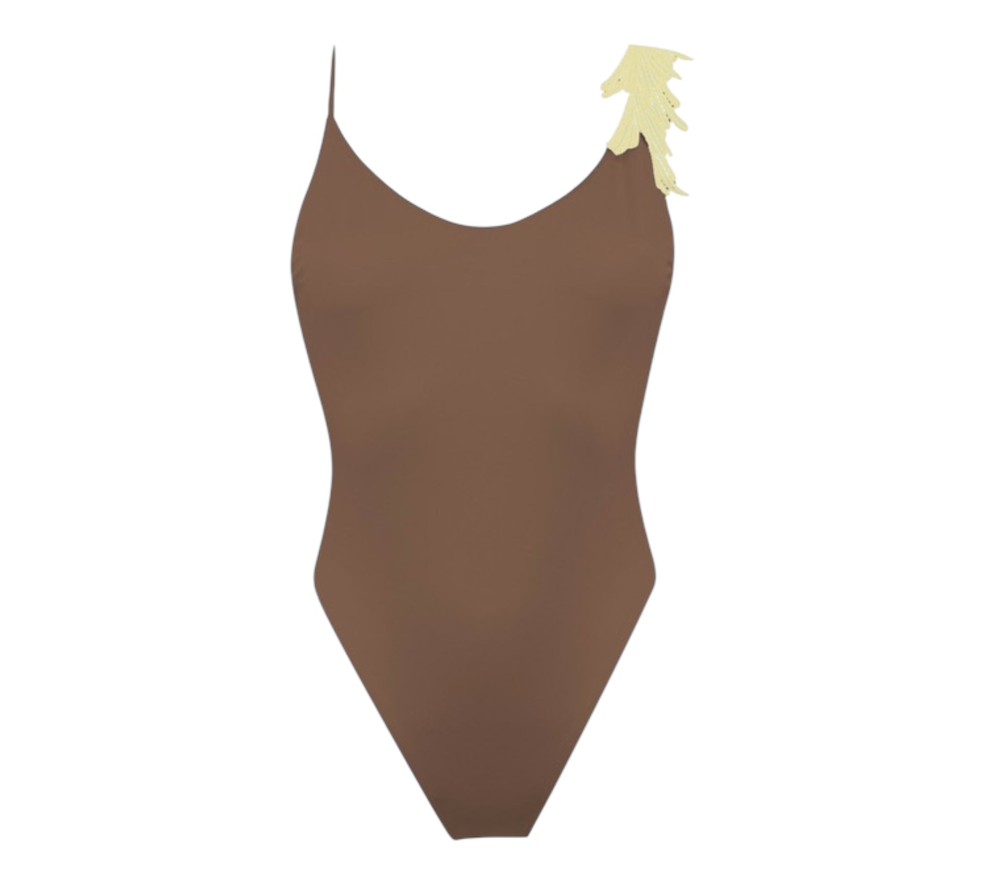 Swan costume intero con scollatura posteriore Clara Aestas