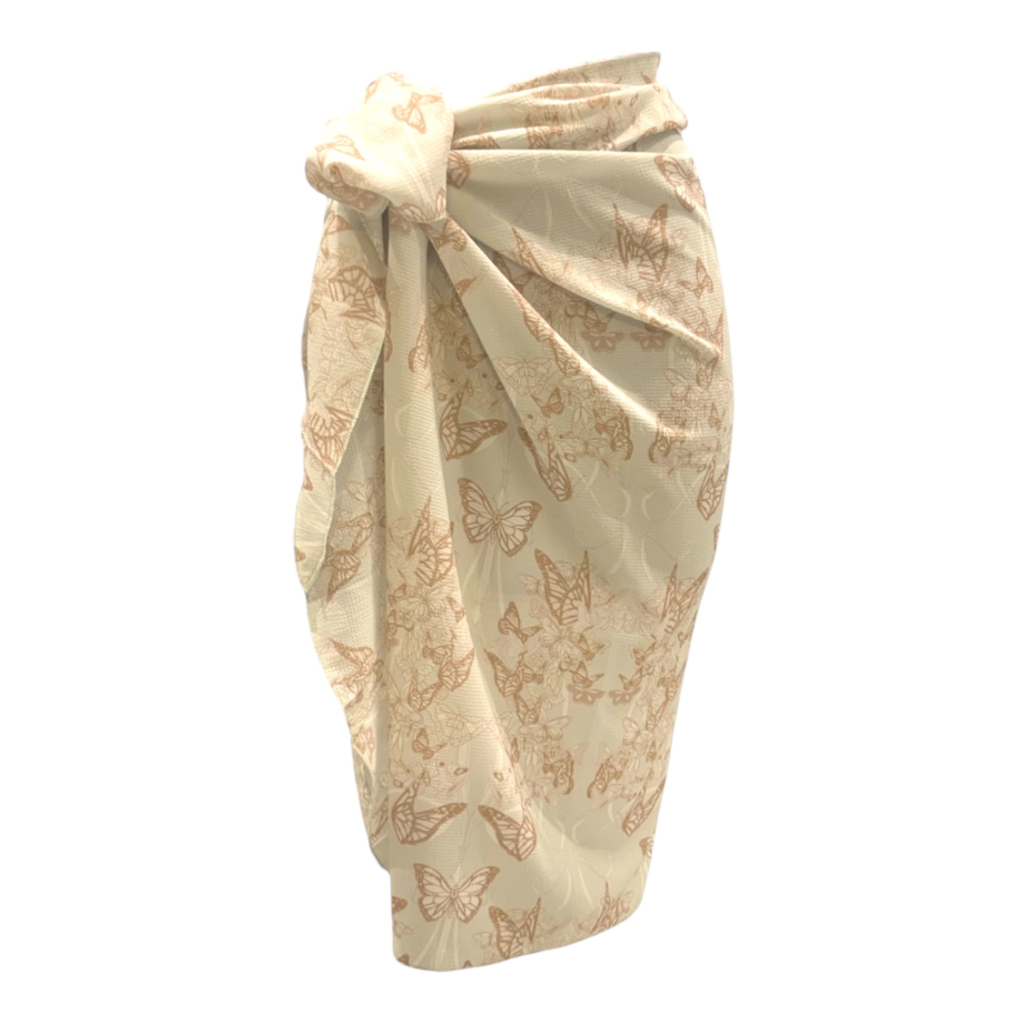 Pareo in chiffon stampato Clara Aestas