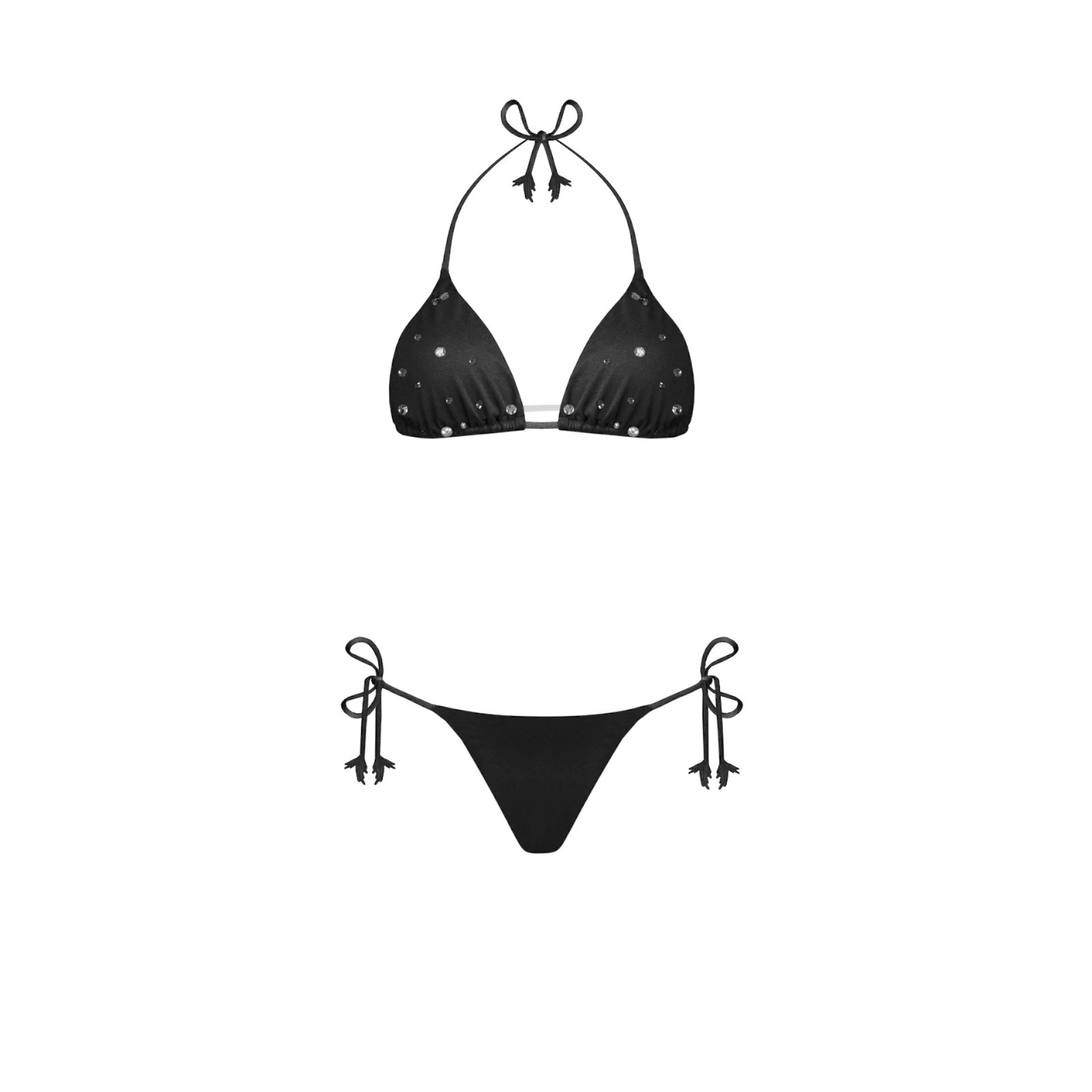 Crystal Bikini con top a triangolo Clara Aestas