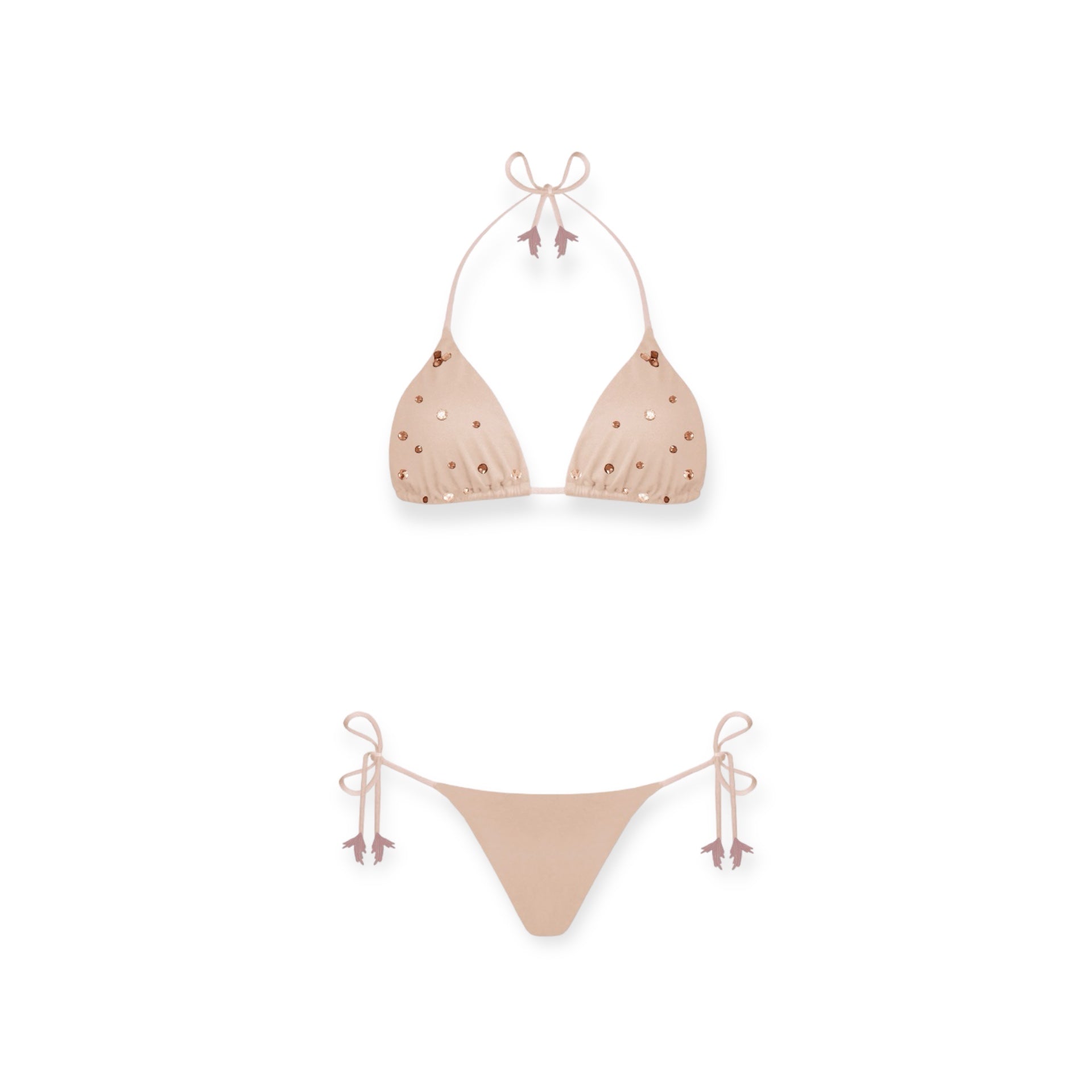 Crystal Bikini con top a triangolo Clara Aestas