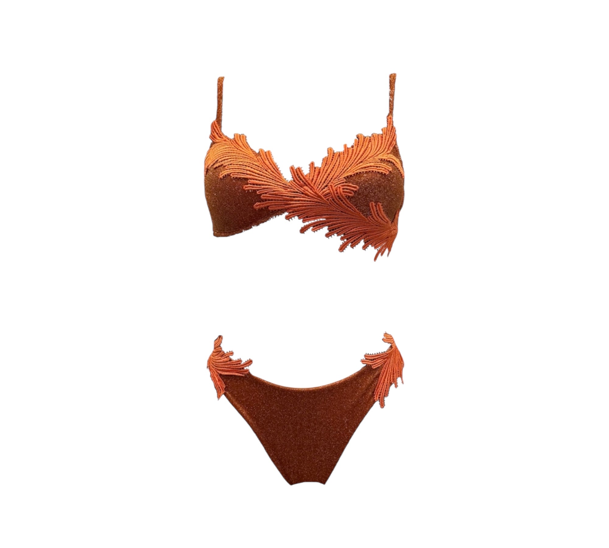 Bikini con coppe lurex Clara Aestas
