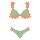 Bikini con top a triangolo e pizzo Clara Aestas