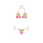 Bikini con top triangolo e disegno sirene Clara Aestas
