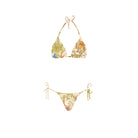 Bikini triangolo con disegno uccelli Clara Aestas