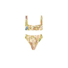 Bikini con top bralette disegno uccelli Clara Aestas