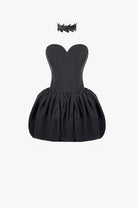 Abito bustier con scollatura a cuore Clara Aestas