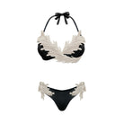 Flamingo bikini con top a triangolo Clara Aestas