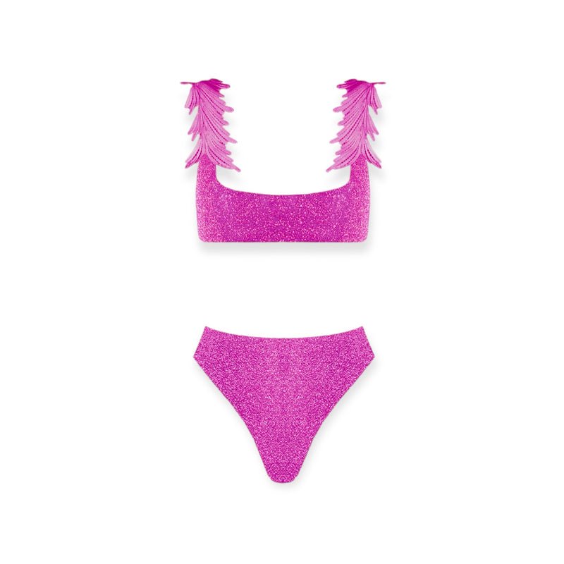 Bikini lurex Angel con top bralette