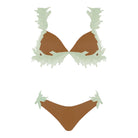 Bikini con top a triangolo e pizzo Clara Aestas