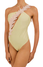 Costume da Bagno Intero Monospalla con Pizzo Clara Aestas