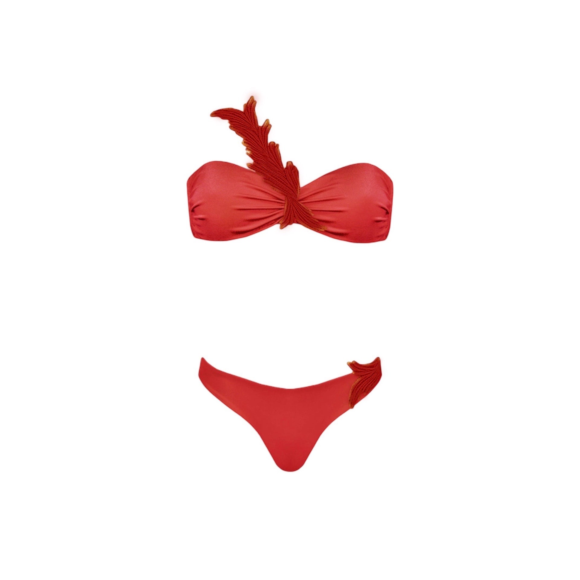 Eneide bikini con top monospalla Clara Aestas