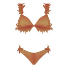 Bikini triangolo con pizzo Macramé Clara Aestas