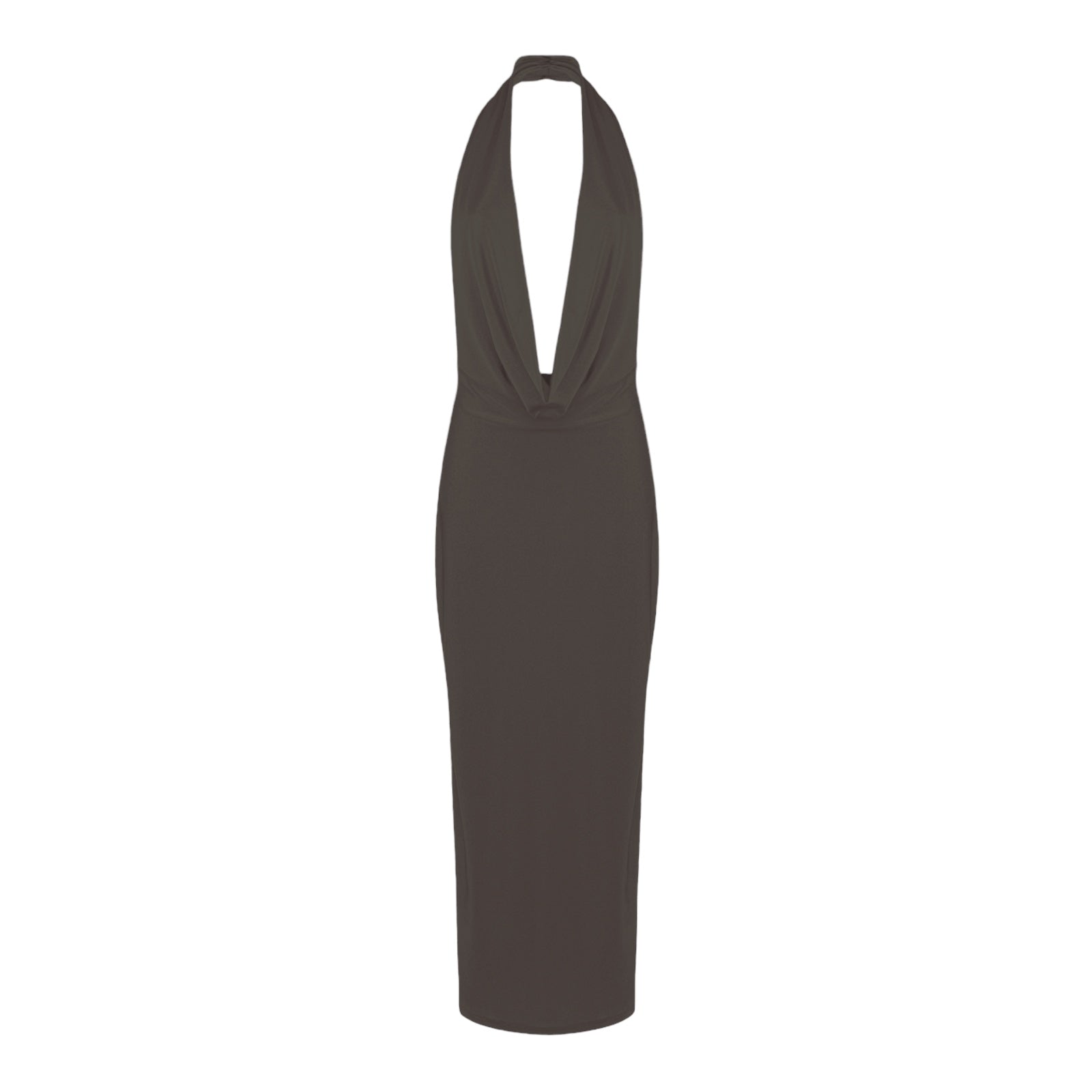 Vestito Lungo con Collo a Ciambella Clara Aestas
